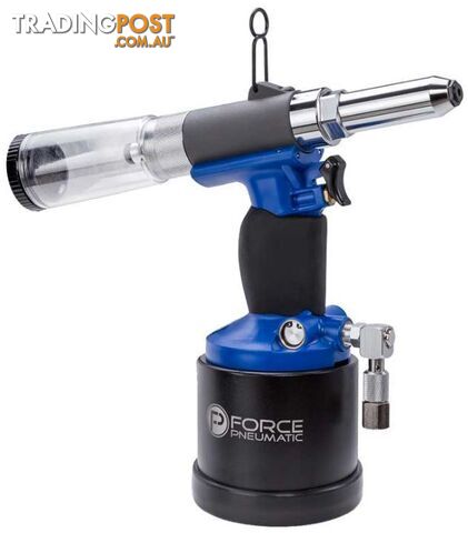 3/16" Compact Riveter with Vacuum Extraction Force Pneumatic FP4032CVK