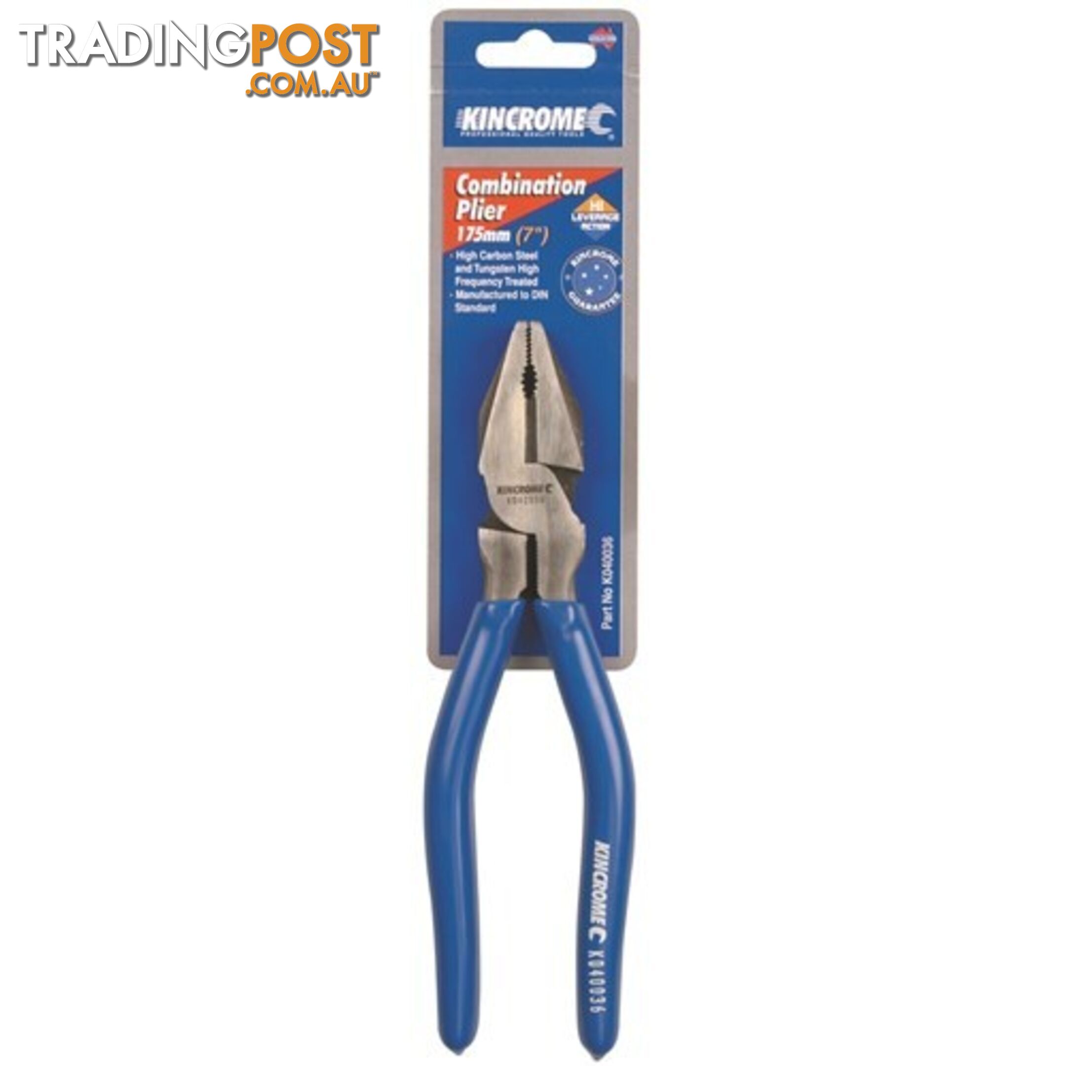 Combination Pliers High Leverage 175mm (7") Kincrome K040036