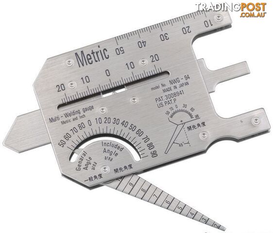 Metric Welding Gauge Accud FTNWG94