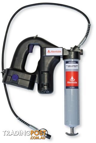 El Series 18V Lithium-Ion Cordless Grease Gun 450gm Alemlube G10040N