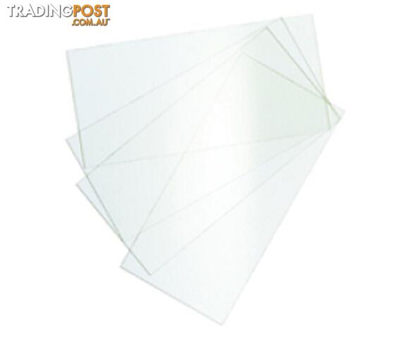 Cover Lens 51 x 108mm Clear CR 39 700035 Pkt : 5
