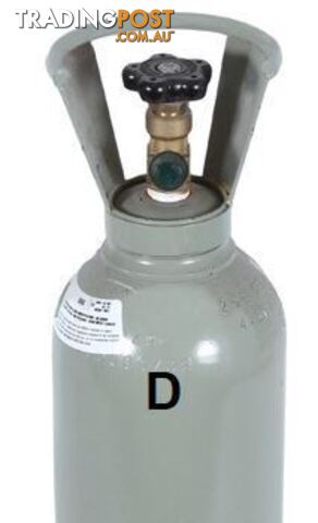 Carbon Dioxide D Size Gas Refill Exchange