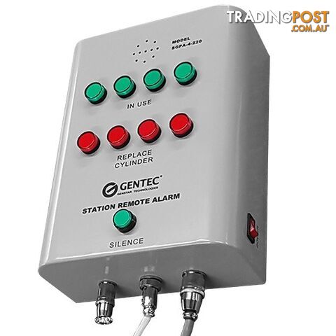 Gentec Gas Alarm Panel 4 Gases 220 VAC GASGPA-4-200