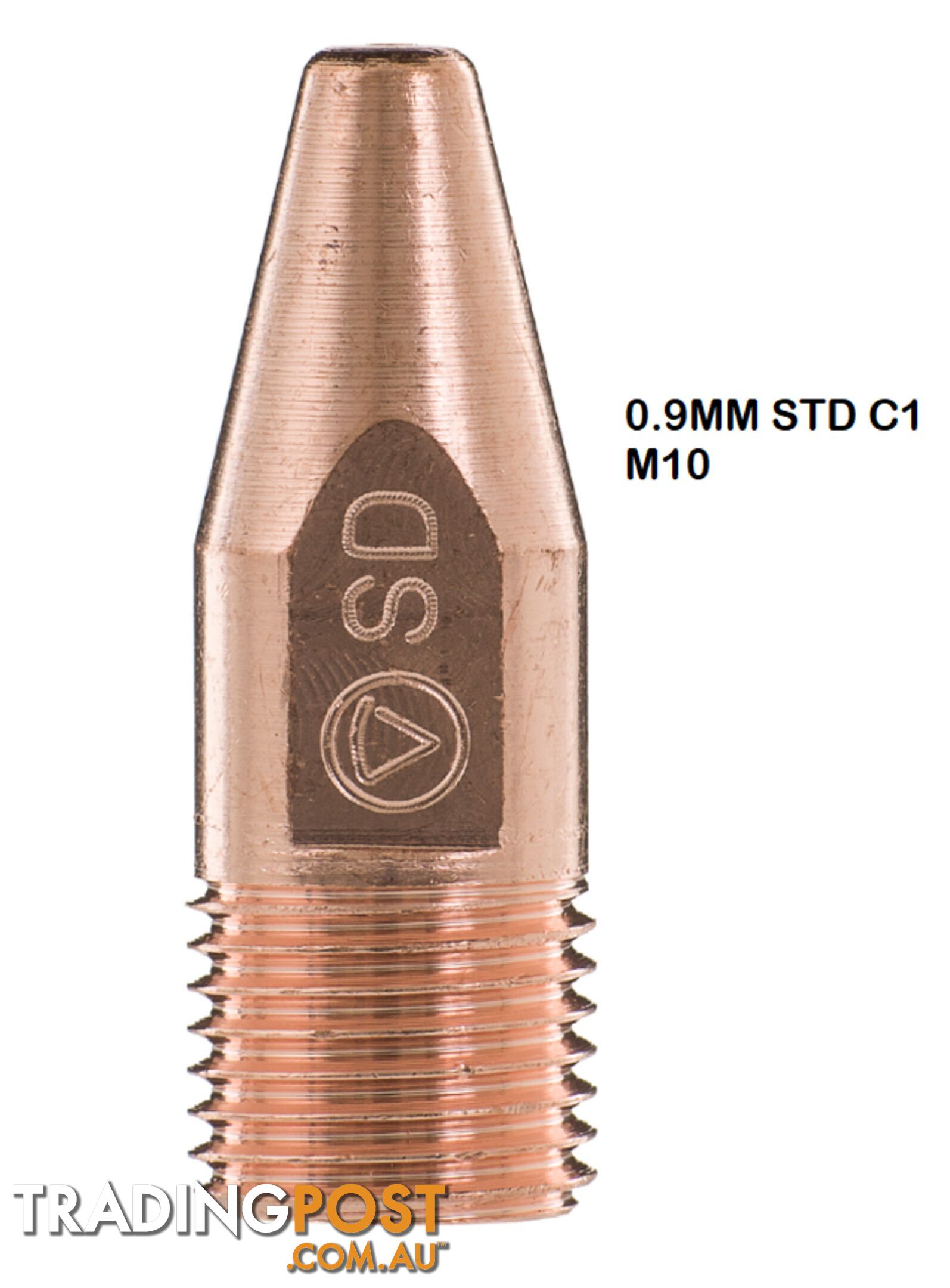 Contact Tip 0.9mm M10 Thread C1 Standard Kemppi CT09C1SD001 Pkt : 10