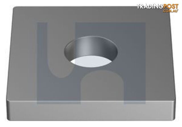 Hot Dip Galvanised Finish Flat Plate Fitting 1 Hole Mild Steel Metric ID Hobson