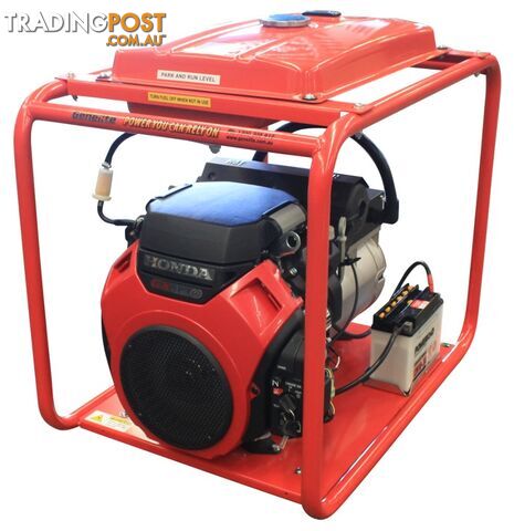 11kVA Open Frame Portable Petrol Generator Honda GH10000E-LRT