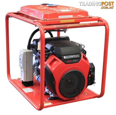 16kVA Open Frame Portable Petrol Generator Honda GH16000E-LRT-3