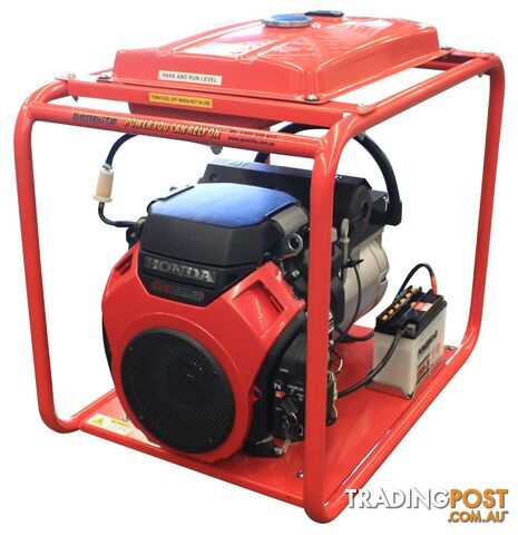 16kVA Open Frame Portable Petrol Generator Honda GH16000E-LRT