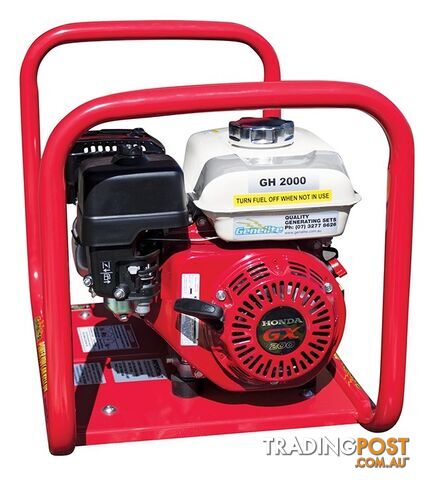 2.5kVA Open Frame Portable Petrol Generator Honda GH2000 - photo 5 of 6