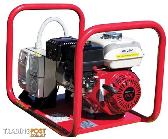 3.3kVA Open Frame Portable Petrol Generator Honda GH2700H - photo 5 of 5