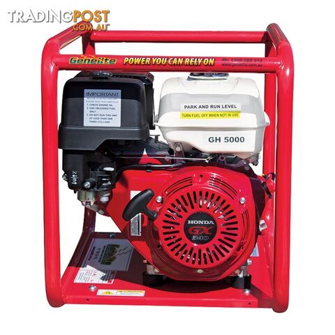 6kVA Open Frame Portable Petrol Generator Honda GH5000