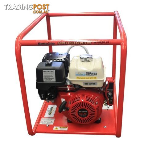 6kVA Portable Petrol Generator Honda GH5000EH