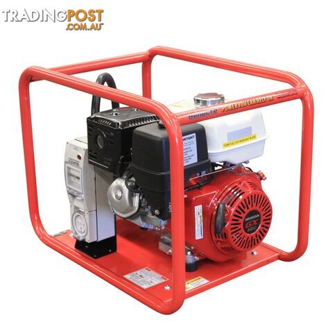 7.5kVA Open Frame 3-Phase Portable Petrol Generator Honda GH6000-3
