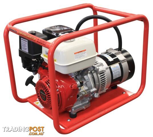 7.5kVA Open Frame 3-Phase Portable Petrol Generator Honda GH6000-3 - photo 4 of 6