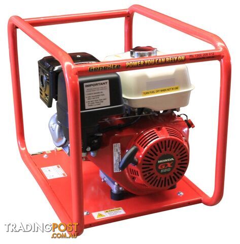8kVA Open Frame Portable Petrol Generator Honda GH7000 - photo 3 of 4