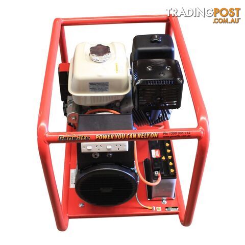 8kVA Open Frame Portable Petrol Generator Electric Start - Residential Mufflers Honda GH7000E-1 - photo 5 of 5