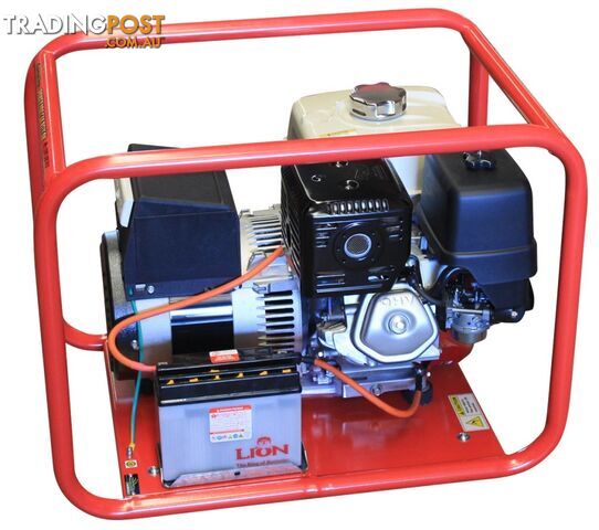 8kVA Open Frame Portable Petrol generator Electric Start Single Phase Honda GH7000E - photo 2 of 5