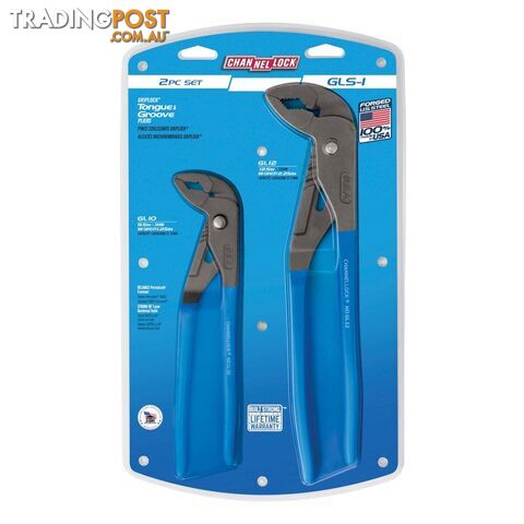 Plier Griplock Set GL10 And GL12 Channellock GLS-1