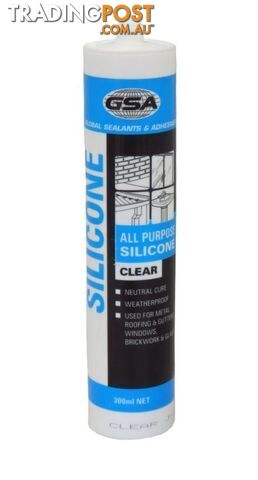 All Purpose Silicone Clear 300ml GSA6979C