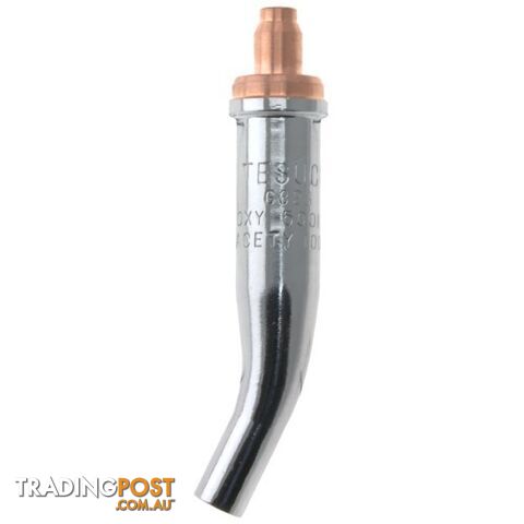 Size 32 Gouging Nozzles Bent Oxygen / Acetylene Type 41 Tesuco GWGNA32