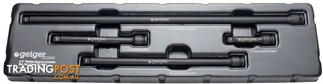 3/8" Wobble Extension Bar Set (4pc.) Geiger GXWEBS38