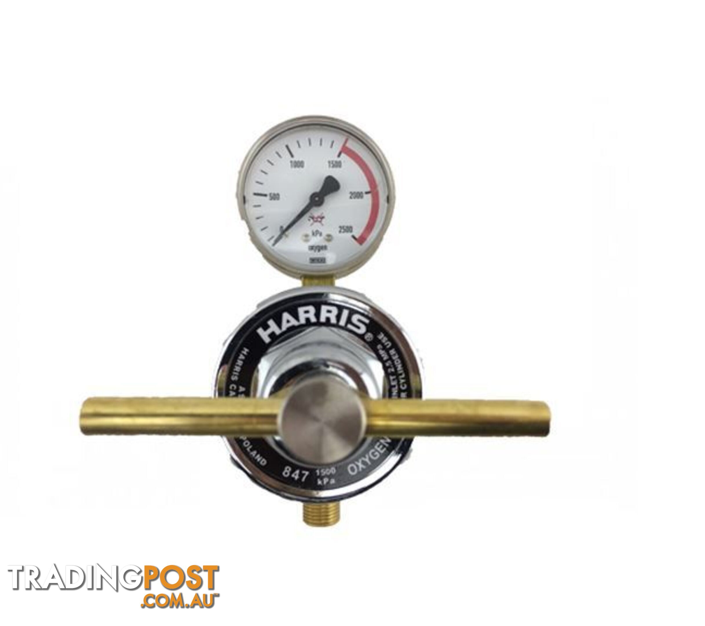 Oxygen High Flow Pipeline Regulator Rear Inlet 1500 kPa Model 847 84715000X807