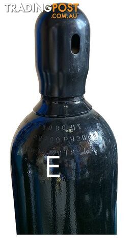 E Size Oxygen Cylinder & Gas