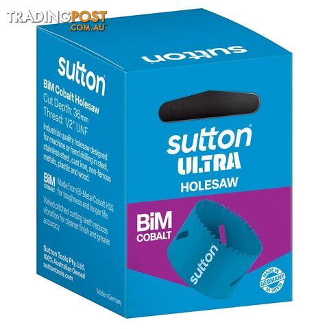 Holesaw H105 Bi-Metal Cobalt Ultra Boxed 45mm Sutton Tools H1050460