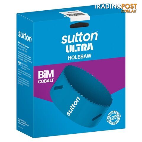 Holesaw H105 Bi-Metal Cobalt Ultra Boxed 121mm Sutton Tools H1051210