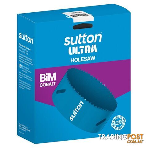 Holesaw H105 Bi-Metal Cobalt Ultra Boxed 140mm Sutton Tools H1051400
