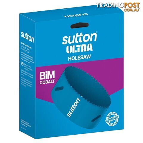 Holesaw H105 Bi-Metal Cobalt Ultra Boxed 152mm Sutton Tools H105120