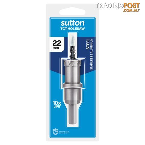 TCT Hole Cutter H117 22 x 25mm HTTS-2 Sutton Tools H1170220