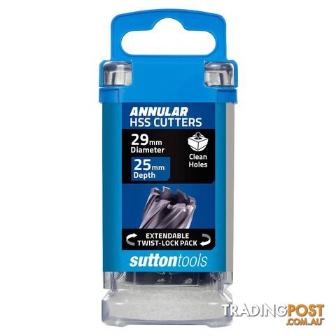 H180 Annular Cutter M2AI HSS-TiAIN 25mm Depth 29mm H1800290