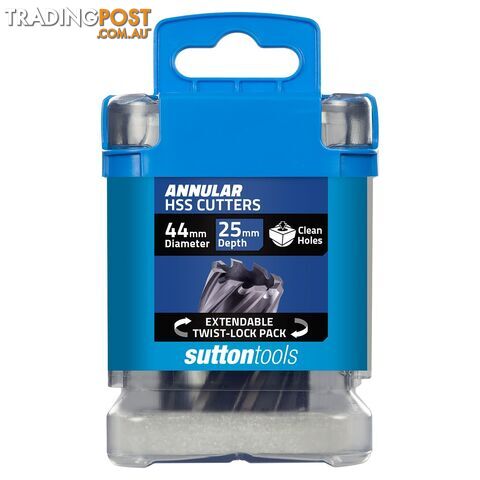 Annular Cutter 44mm x 25mm H180 M2Al HSS Tiain Sutton Tools H1800440