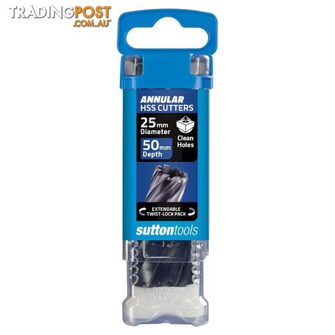 Annual Cutter H181 M2AI HSS-Tiain 50mm-Depth 25mm Sutton Tools H1810250