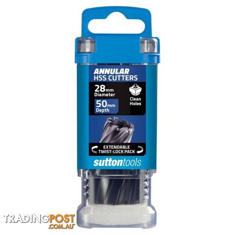 Annual Cutter H181 M2AI HSS-Tiain 50mm-Depth 28mm Sutton Tools H1810280