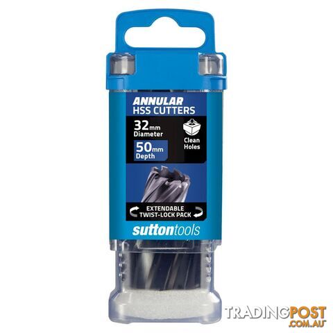 Annual Cutter H181 M2AI HSS-Tiain 50mm-Depth 32mm Sutton Tools H1810320