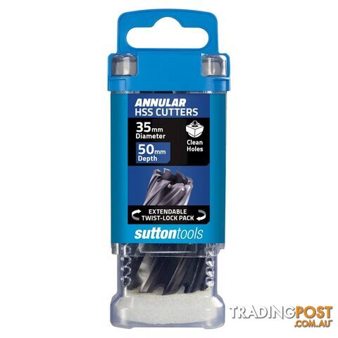 Annual Cutter H181 M2AI HSS-Tiain 50mm-Depth 35mm Sutton Tools H1810350