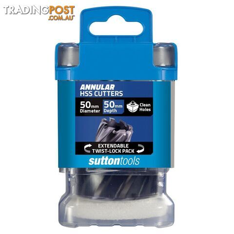 Annual Cutter H181 M2AI HSS-Tiain 50mm-Depth 50mm Sutton Tools H1810500