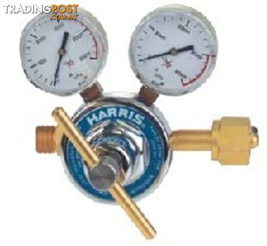 Harris Model H25 High Flow Cylinder Reg, SS diaphragm, Side Inlet