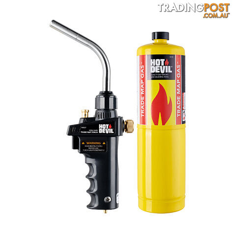 Trade Map Swirl Flame Torch Kit Hot Devil HD027