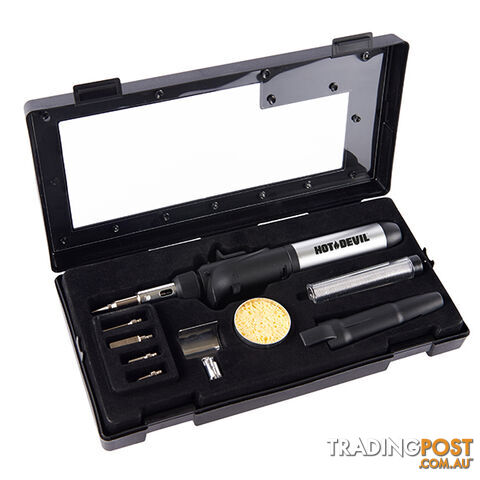 10 Piece Butane Soldering Iron & Blow Torch HD1971K