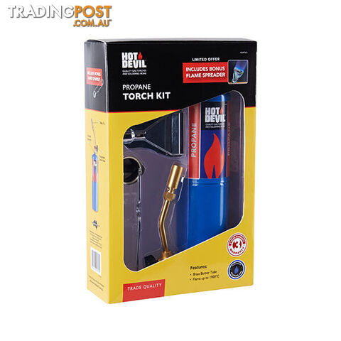 Propane Torch Kit With Hand Sparker Hot Devil HDPTK - photo 3 of 3