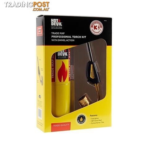 Torch Kit Professional With Swivel Head HDSTK