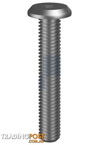 304 Stainless Finish Furniture Connector Bolt Metric Hobson