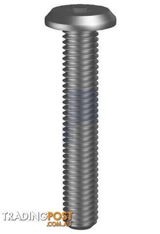 Nickel Plated Finish Furniture Connector Bolt Metric Hobson
