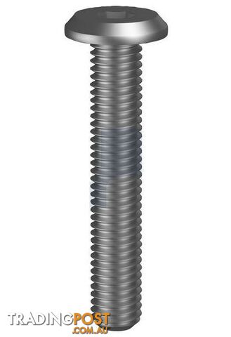 Nickel Plated Finish Furniture Connector Bolt Metric Hobson