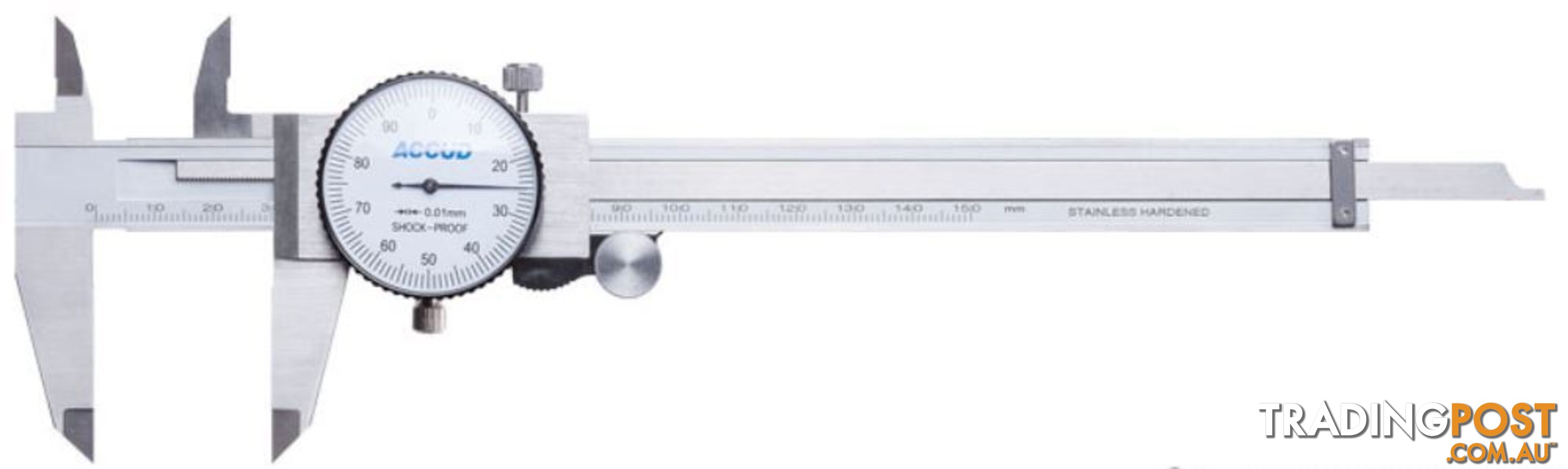 150mm Metric Dial Caliper Accud AC-101-006-11