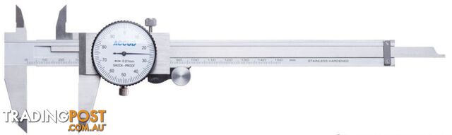 150mm Metric Dial Caliper Accud AC-101-006-11