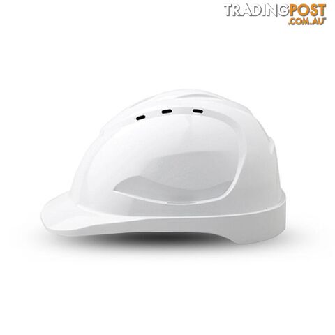 Hard Hat V9 Vented Pushlock Harness White Pro Choice HHV9-W